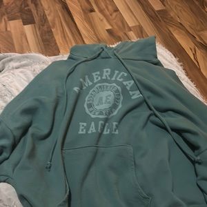 An American eagle hoodie! Only wore a couple of times.